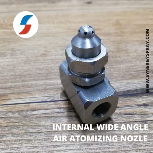 wide angle internal air atomizing nozzle india manufacturer chennai