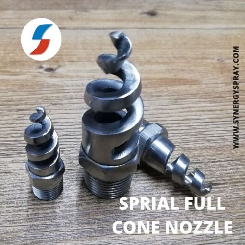 Stainless steel full cone spiral nozzle india manufacturer chennai