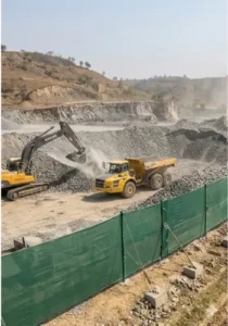 Applications of Wind Fence for Dust Control