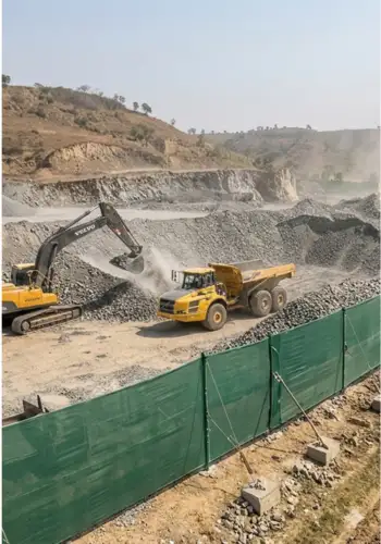 Applications of Wind Fence for Dust Control