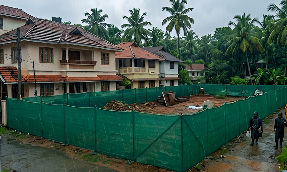 Applications of Windbreak Fence for Dust Control in Kerala