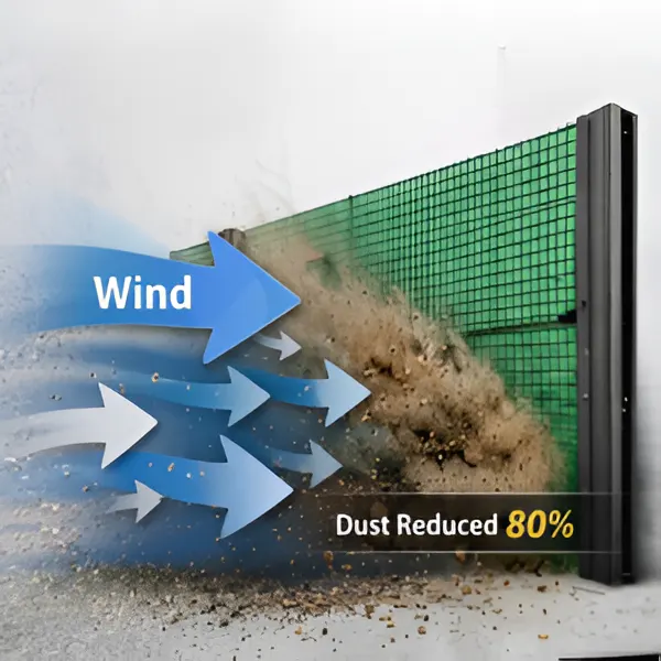 Benefits of Installing a Dust Barrier Fence