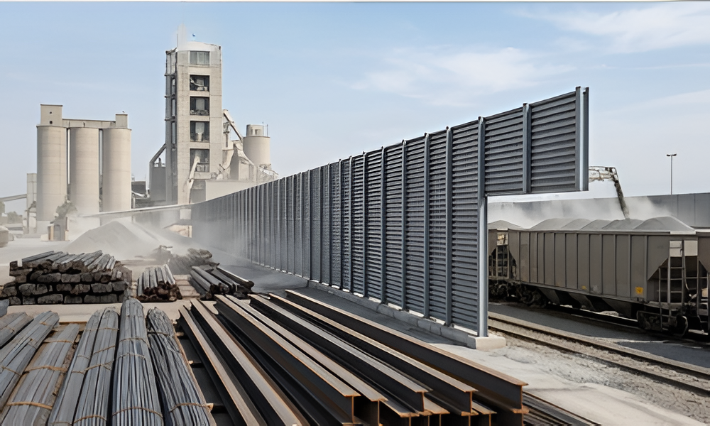 cement and steel yards