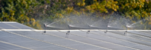 Solar Panel cleaning sprinkler systems