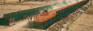 Wind Fence for Dust Control in Madhya Pradesh