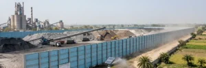 Wind Fence for Dust Controls in Chhattisgarh