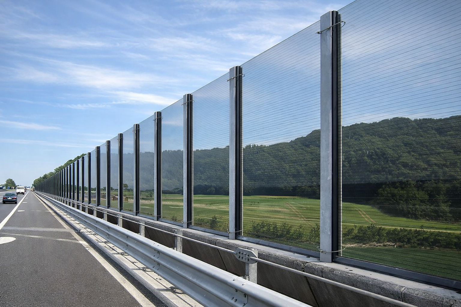 WIND FENCE FOR DUST CONTROL
